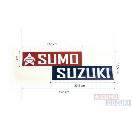 Matrica "Sumo Suzuki" logóval Nagy