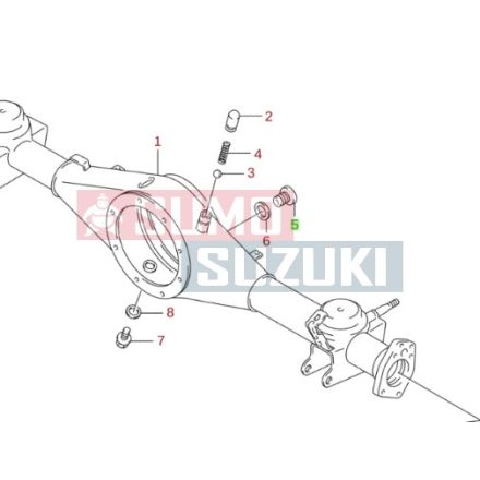 Suzuki diffi ház olajbeöntő csavar 09248-20003