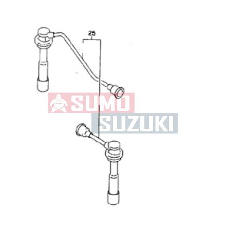 Suzuki Swift 1,3 16V 2000-2003 gyújtókábel szett 33705-66D00