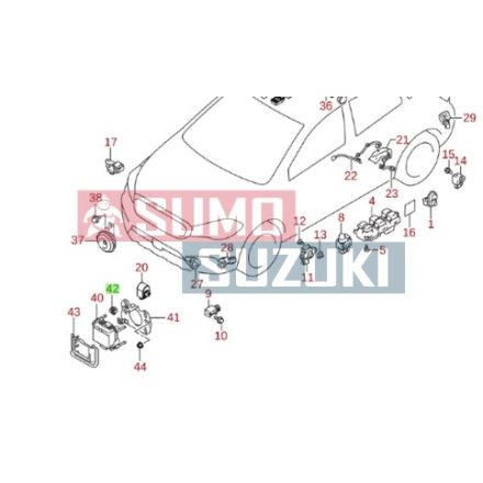 Suzuki patent a távolság érzékelőn GYÁRI 33949-73P00