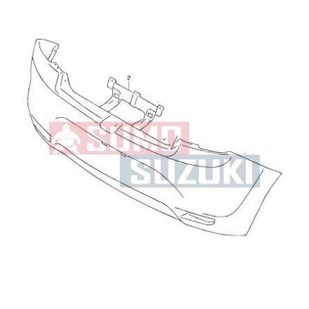 Suzuki Baleno 2016-> hátsó lökhárító MGP gyári 71811M68P00