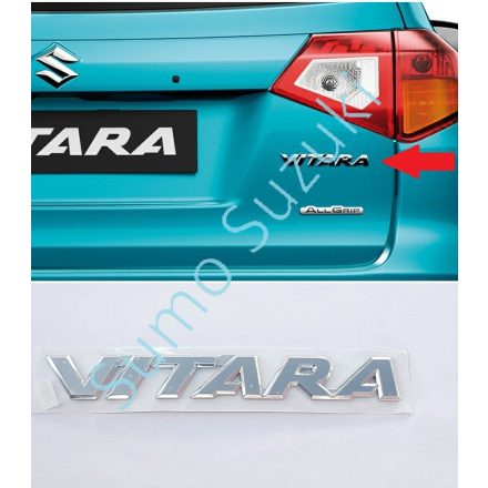 Suzuki embléma "VITARA" felirat 2015-től 77831-54P00-0PG