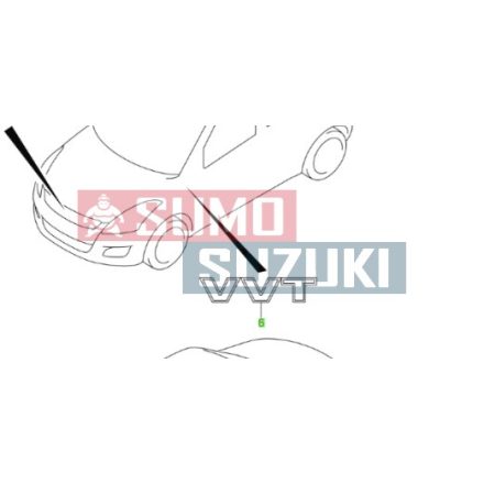 Suzuki oldal embléma "VVT" (gyári)